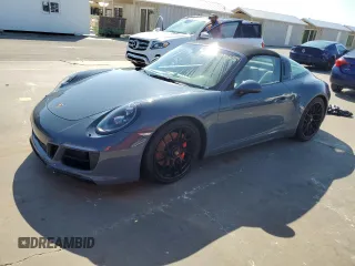 2017 Porsche 911 4S with VIN WP0BB2A93HS136862, listed as a Copart auction lot 73865934 with Not Provided miles and Salvage Title. Bid and sale history available at carsss.com. Image 1.