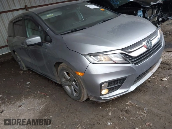 2020 Honda Odyssey EX with VIN 5FNRL6H52LB072616, listed as a IAAI auction lot 41475787 with 184,566 mi miles and . Bid and sale history available at DreamBid. Image 1.