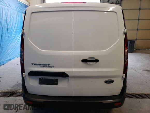 2022 Ford Transit Connect XL with VIN NM0LS7S2XN1536208, listed as a Copart auction lot 56077425 with 56,284 mi miles and Salvage title. Bid and sale history available at DreamBid. Image 6.