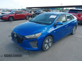 2018 Hyundai Ioniq Blue with VIN KMHC65LC9JU065210, listed as a IAAI auction lot 42087460 with 162,899 mi miles and . Bid and sale history available at DreamBid. Image 2.