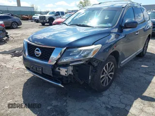 2013 Nissan Pathfinder SL z VIN 5N1AR2MM6DC643665, wystawiony jako IAAI lot #41995720 z przebiegiem 165 919 mil mil oraz . Historia ofert i sprzedaży dostępna na DreamBid. Obrazek 6.