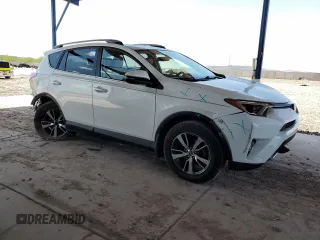2018 Toyota RAV4 XLE with VIN JTMRFREV4JD254383, listed as a Copart auction lot 53743845 with 46,865 mi miles and Salvage Title. Bid and sale history available at DreamBid. Image 4.