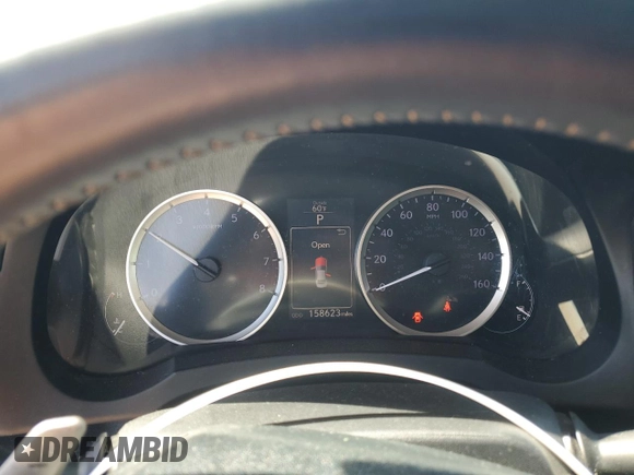 2015 Lexus IS 250 with VIN JTHBF1D20F5050254, listed as a Copart auction lot 52411465 with 158,623 mi miles and Salvage Title. Bid and sale history available at carsss.com. Image 9.