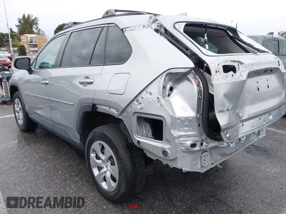 2019 Toyota RAV4 LE with VIN 2T3H1RFV1KC018336, listed as a IAAI auction lot 41778019 with 36,659 mi miles. Bid and sale history available at carsss.com. Image 3.