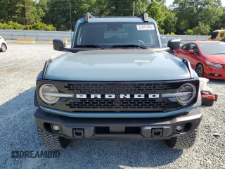 2023 Ford Bronco with VIN 1FMEE5DP7PLB67908, listed as a Copart auction lot 61641545 with 10,256 mi miles and Salvage title. Bid and sale history available at DreamBid. Image 5.