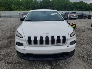 2016 Jeep Cherokee Sport with VIN 1C4PJLAB3GW230202, listed as a Copart auction lot 55849105 with 89,341 mi miles and Salvage title. Bid and sale history available at DreamBid. Image 5.