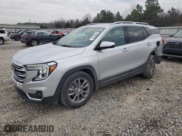 2022 GMC Terrain SLT with VIN 3GKALPEVXNL272367, listed as a Copart auction lot 44560335 with 43,971 mi miles and Salvage Title. Bid and sale history available at DreamBid. Image 1.