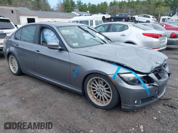 2011 BMW 3 Series 328i xDrive with VIN WBAPK5G59BNN31420, listed as a IAAI auction lot 42087265 with 121,209 mi miles. Bid and sale history available at carsss.com. Image 1.