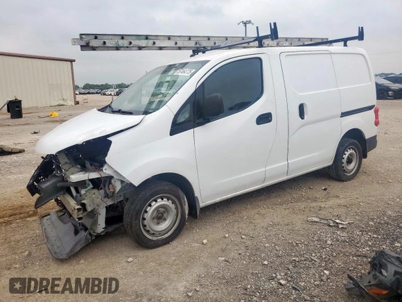 2015 Nissan NV200 S with VIN 3N6CM0KN9FK721104, listed as a Copart auction lot 57464775 with 236,441 mi miles and Salvage title. Bid and sale history available at DreamBid. Image 1.