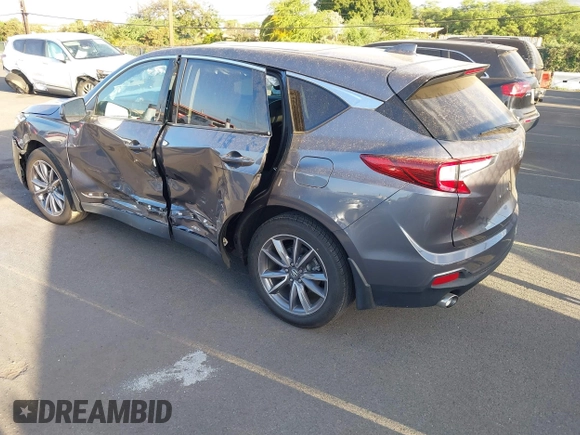 2021 Acura RDX Technology with VIN 5J8TC1H55ML018431, listed as a IAAI auction lot 41719700 with 12,767 mi miles and . Bid and sale history available at DreamBid. Image 3.
