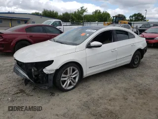 2013 Volkswagen CC Lux with VIN WVWRP7AN6DE502977, listed as a Copart auction lot 53755635 with 0 mi miles and Clean Title. Bid and sale history available at carsss.com. Image 1.