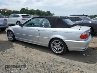 2002 BMW 3 Series 330Ci with VIN WBABS53432EV89840, listed as a Copart auction lot 61902775 with 123,796 mi miles and Clean title. Bid and sale history available at DreamBid. Image 2.