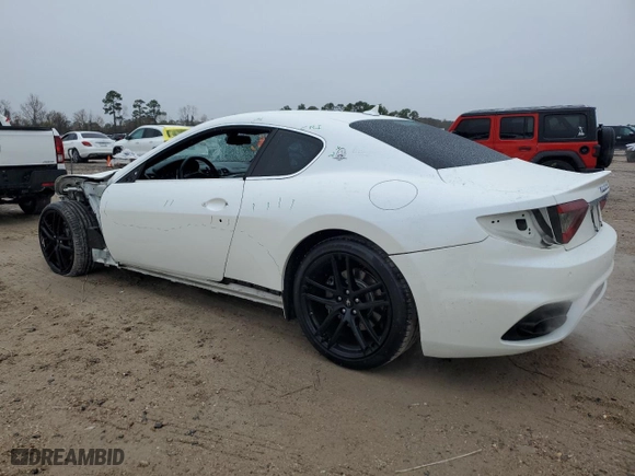 2018 Maserati GranTurismo Sport with VIN ZAM45VLA0J0271240, listed as a Copart auction lot 88997525 with 22,449 mi miles and Salvage Title. Bid and sale history available at carsss.com. Image 2.