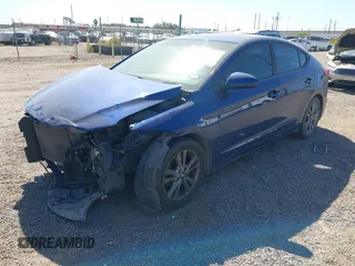 2018 Hyundai Elantra SEL with VIN 5NPD84LF4JH343609, listed as a IAAI auction lot 41754927 with 79,016 mi miles and . Bid and sale history available at DreamBid. Image 2.