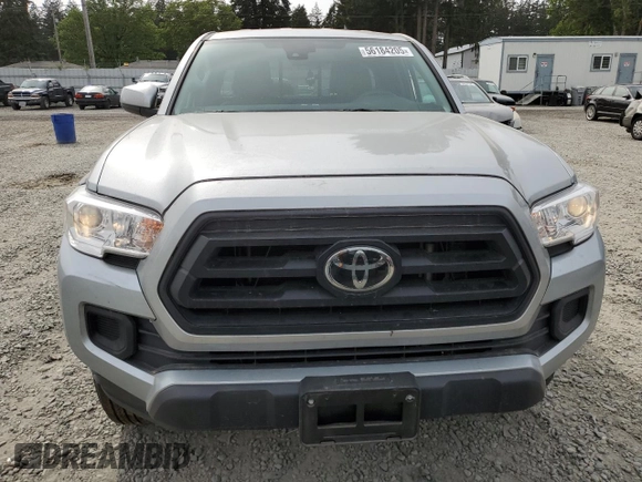 2023 Toyota Tacoma SR with VIN 3TYRX5GN9PT089239, listed as a Copart auction lot 56184205 with 13,653 mi miles and Salvage title. Bid and sale history available at DreamBid. Image 5.