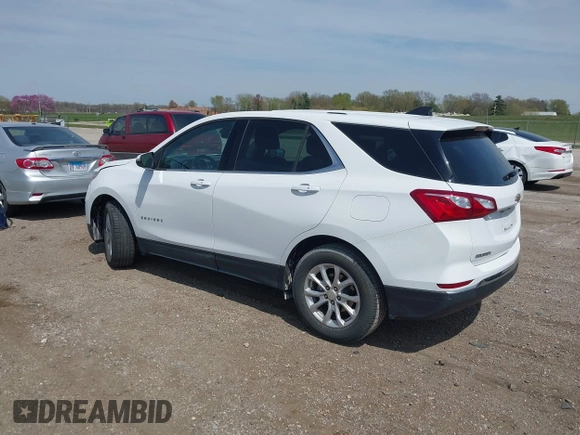 2019 Chevrolet Equinox LT with VIN 3GNAXKEV5KL268412, listed as a IAAI auction lot 42022214 with 81,513 mi miles and . Bid and sale history available at DreamBid. Image 3.