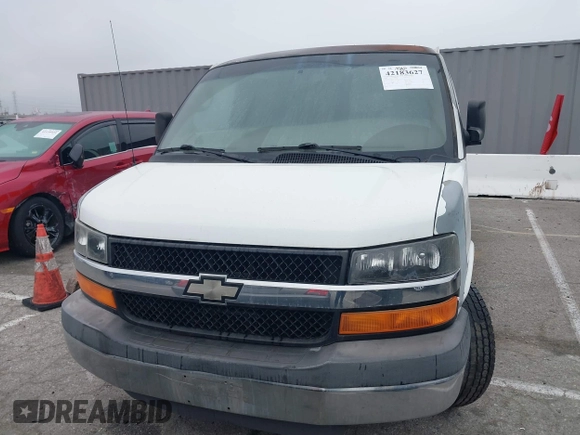 2010 Chevrolet Express Passenger LT with VIN 1GA2G1DG1A1105460, listed as a IAAI auction lot 42183627 with 165,692 mi miles and . Bid and sale history available at DreamBid. Image 6.