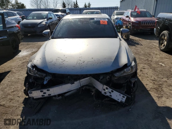 2018 Lexus IS with VIN JTHC81D27J5029389, listed as a Copart auction lot 49286785 with 0 mi miles and Salvage Title. Bid and sale history available at carsss.com. Image 5.