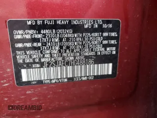 2017 Subaru Forester Premium with VIN JF2SJAEC7HG488186, listed as a Copart auction lot 50149395 with 88,247 mi miles and Salvage Title. Bid and sale history available at carsss.com. Image 13.