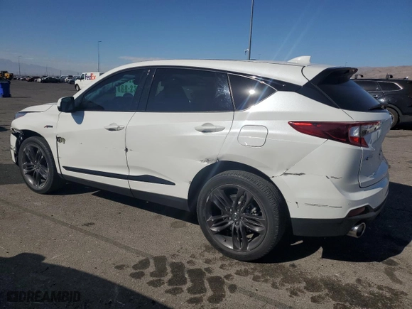 2021 Acura RDX w/A-Spec Package with VIN 5J8TC1H60ML015168, listed as a Copart auction lot 44154815 with 44,950 mi miles and Salvage Title. Bid and sale history available at carsss.com. Image 2.
