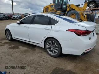2015 Hyundai Genesis 3.8L z VIN KMHGN4JE2FU031619, wystawiony jako Copart lot #54696515 z przebiegiem 131 465 mil mil oraz Szkoda całkowita • Salvage title. Historia ofert i sprzedaży dostępna na DreamBid. Obrazek 2.