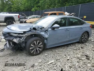 2023 Honda Civic EX with VIN 2HGFE1F76PH322560, listed as a Copart auction lot 57837305 with 31,030 mi miles and Salvage title. Bid and sale history available at DreamBid. Image 1.