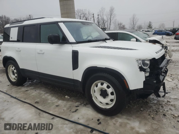 2020 Land Rover Defender with VIN SALEKEEX5L2019955, listed as a Copart auction lot 86145994 with 40,549 mi miles and Non repairable. Bid and sale history available at DreamBid. Image 4.