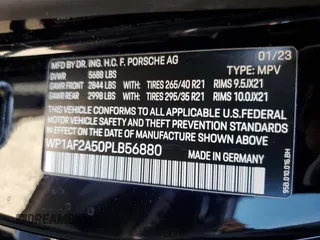 2023 Porsche Macan GTS z VIN WP1AF2A50PLB56880, wystawiony jako Copart lot #51125795 z przebiegiem 17 637 mil mil oraz Szkoda całkowita • Salvage title. Historia ofert i sprzedaży dostępna na DreamBid. Obrazek 12.