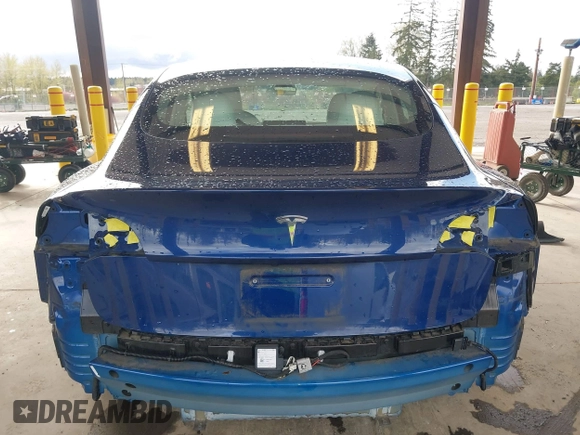 2022 Tesla Model 3 Long Range with VIN 5YJ3E1EB3NF267365, listed as a IAAI auction lot 41996594 with 32,687 mi miles and . Bid and sale history available at DreamBid. Image 17.