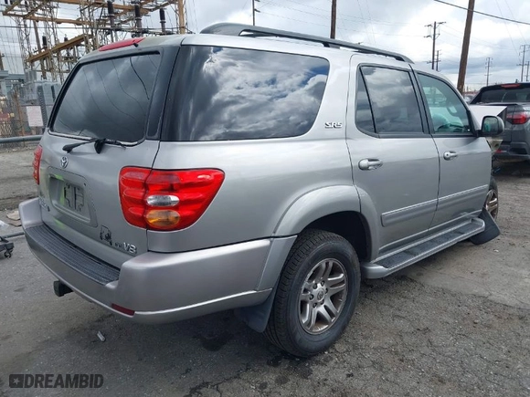 2004 Toyota Sequoia SR5 with VIN 5TDZT34A24S219659, listed as a IAAI auction lot 41784013 with 1 mi miles. Bid and sale history available at carsss.com. Image 4.