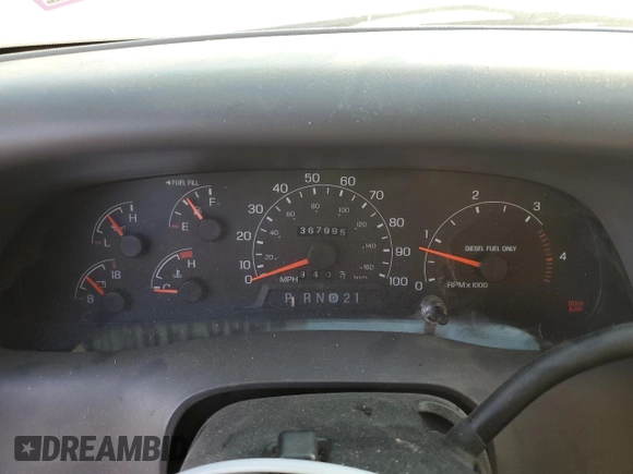 2001 Ford F-250 XL with VIN 1FTNW21F51EB92930, listed as a Copart auction lot 57807185 with 367,995 mi miles and Salvage title. Bid and sale history available at DreamBid. Image 9.
