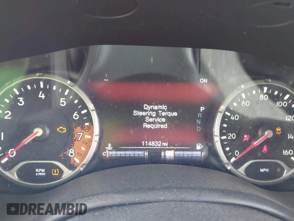 2017 Jeep Renegade Trailhawk z VIN ZACCJBCB8HPE88509, wystawiony jako IAAI lot #42210098 z przebiegiem 114 832 mil mil oraz . Historia ofert i sprzedaży dostępna na DreamBid. Obrazek 7.