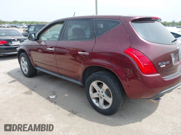2005 Nissan Murano SL z VIN JN8AZ08W25W422525, wystawiony jako IAAI lot #41922432 z przebiegiem 88 060 mil mil oraz . Historia ofert i sprzedaży dostępna na DreamBid. Obrazek 3.