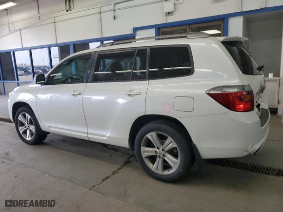 2009 Toyota Highlander Sport with VIN JTEES43A492118531, listed as a Copart auction lot 52783115 with 179,710 mi miles and Salvage Title. Bid and sale history available at carsss.com. Image 2.