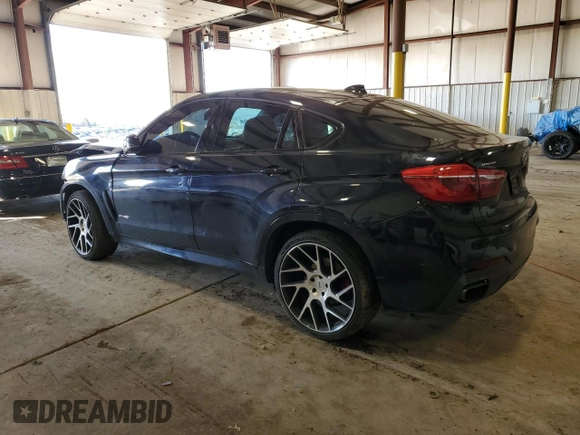 2016 BMW X6 xDrive35i with VIN 5UXKU2C58G0N78677, listed as a Copart auction lot 41870983 with 0 mi miles. Bid and sale history available at carsss.com. Image 2.