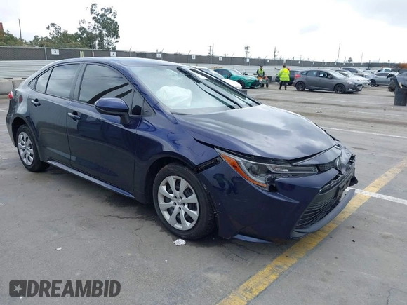 2023 Toyota Corolla LE with VIN JTDB4MEE5PJ006860, listed as a IAAI auction lot 41787964 with 18,883 mi miles. Bid and sale history available at carsss.com. Image 1.