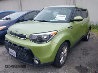 2016 Kia Soul + with VIN KNDJP3A53G7838150, listed as a IAAI auction lot 42120923 with 139,208 mi miles. Bid and sale history available at carsss.com. Image 2.
