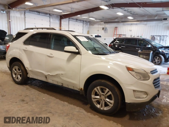 2016 Chevrolet Equinox LT with VIN 2GNALCEKXG6269140, listed as a IAAI auction lot 41722036 with 152,429 mi miles and . Bid and sale history available at carsss.com. Image 1.