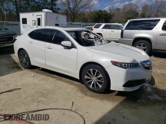 2016 Acura TLX with VIN 19UUB1F30GA014490, listed as a Copart auction lot 41415174 with 0 mi miles. Bid and sale history available at carsss.com. Image 4.