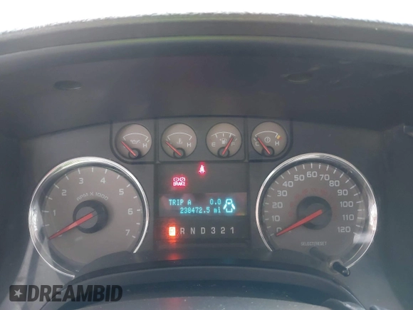 2009 Ford F-150 XL with VIN 1FTPX14V99FA81063, listed as a IAAI auction lot 40769810 with 238,472 mi miles. Bid and sale history available at carsss.com. Image 7.