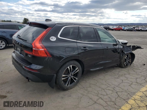 2019 Volvo XC60 Momentum with VIN LYV102RK9KB197180, listed as a Copart auction lot 53081745 with 59,505 mi miles and Salvage title. Bid and sale history available at DreamBid. Image 3.