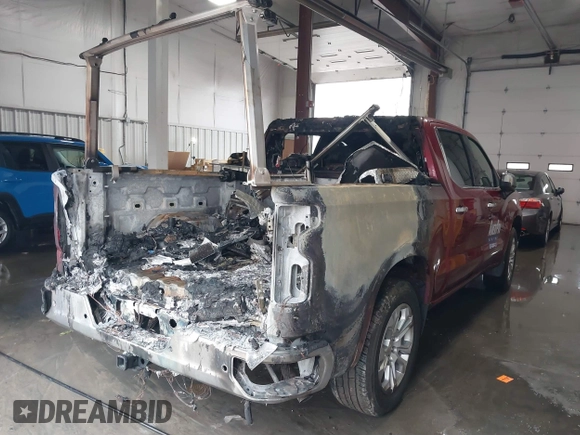 2023 Chevrolet Silverado 1500 LTZ with VIN 1GCUDGED4PZ183886, listed as a IAAI auction lot 41524723 with Not Provided miles and . Bid and sale history available at DreamBid. Image 4.