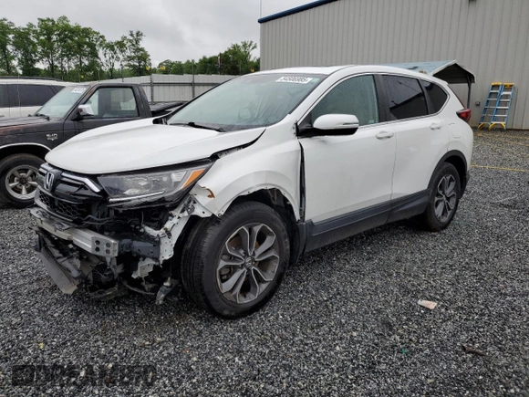 2022 Honda CR-V EX-L with VIN 5J6RW1H81NL000272, listed as a Copart auction lot 54506985 with 72,931 mi miles and Clean Title. Bid and sale history available at carsss.com. Image 1.