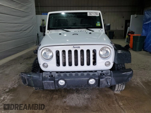 2015 Jeep Wrangler Unlimited Sport with VIN 1C4BJWDG0FL737965, listed as a Copart auction lot 56711765 with 149,528 mi miles and Salvage title. Bid and sale history available at DreamBid. Image 5.