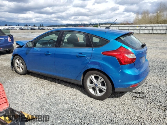 2014 Ford Focus SE with VIN 1FADP3K21EL118938, listed as a Copart auction lot 51173315 with 43,755 mi miles and Salvage Title. Bid and sale history available at carsss.com. Image 2.