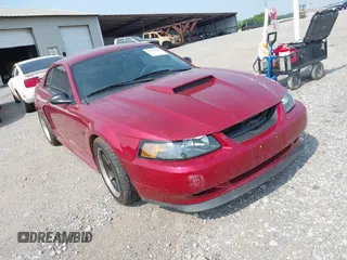 2003 Ford Mustang GT Deluxe with VIN 1FAFP42XX3F393648, listed as a IAAI auction lot 42400002 with 63,888 mi miles and . Bid and sale history available at DreamBid. Image 1.