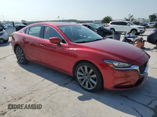 2019 Mazda 6 Touring with VIN JM1GL1VM3K1502814, listed as a Copart auction lot 77612154 with 61,223 mi miles and Salvage Title. Bid and sale history available at carsss.com. Image 4.