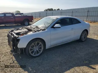 2013 Audi A5 Premium with VIN WAUCFAFR1DA071874, listed as a Copart auction lot 61998115 with 77,736 mi miles and Salvage title. Bid and sale history available at DreamBid. Image 1.