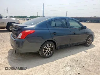 2015 Nissan Versa SV with VIN 3N1CN7AP2FL806259, listed as a Copart auction lot 54741745 with 145,982 mi miles and Salvage title. Bid and sale history available at DreamBid. Image 3.