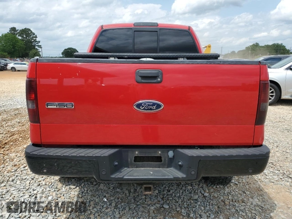 2005 Ford F-150 XLT with VIN 1FTPW14575KF11550, listed as a Copart auction lot 57697255 with Not provided miles and Salvage title. Bid and sale history available at DreamBid. Image 6.